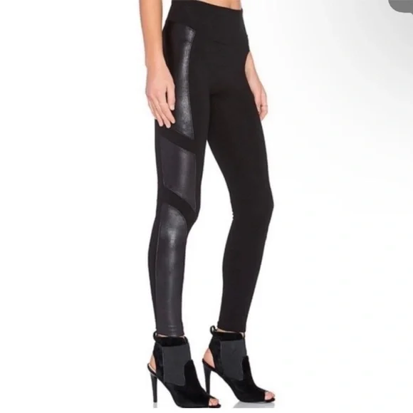 SPANX Moto Ponte Faux Leather Leggings - Picture 10 of 10